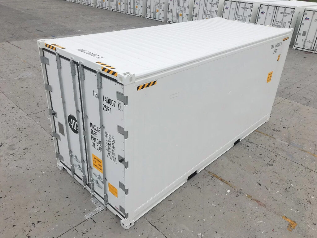 20′ HIGH CUBE REFRIGERATED CONTAINER FOR SALE