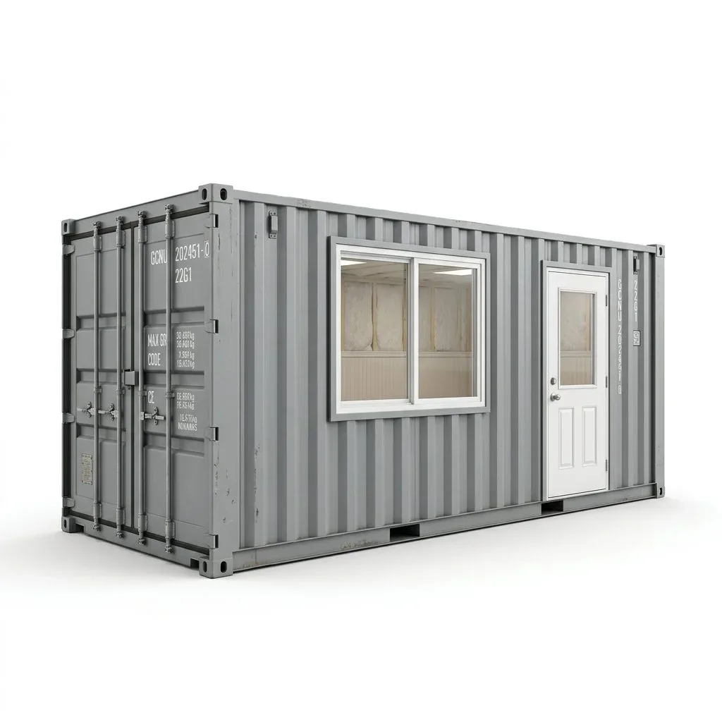 20ft Container Office – Converted – Gray