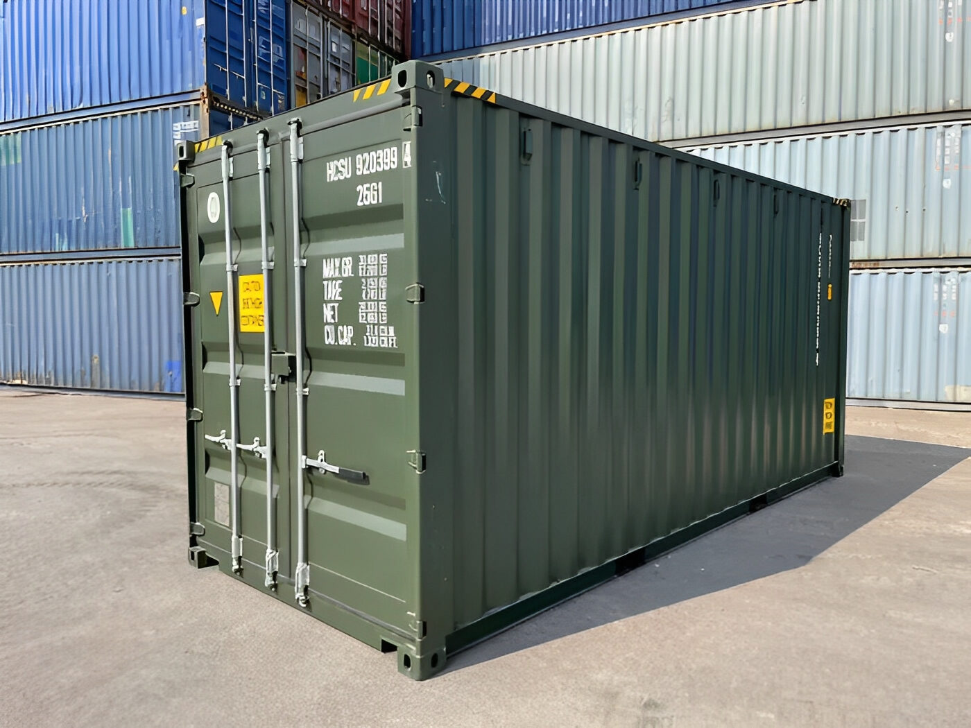 20Ft High Cube Container – One Trip (9FT 6′ High) Key Features