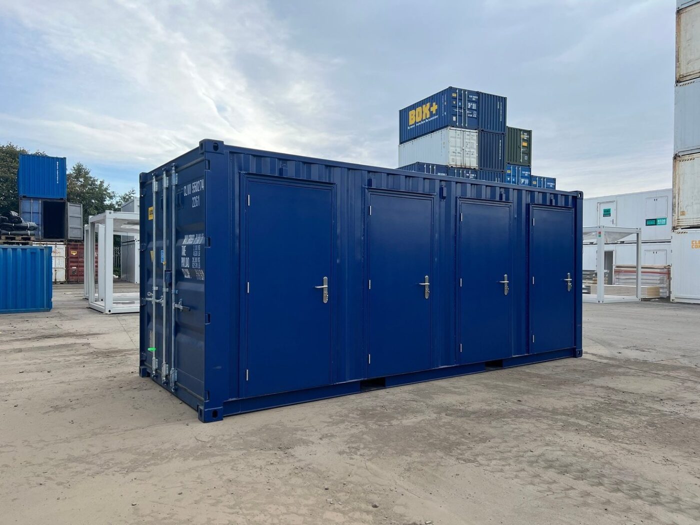 20ft Shipping Container Multi-unit Storage Solution