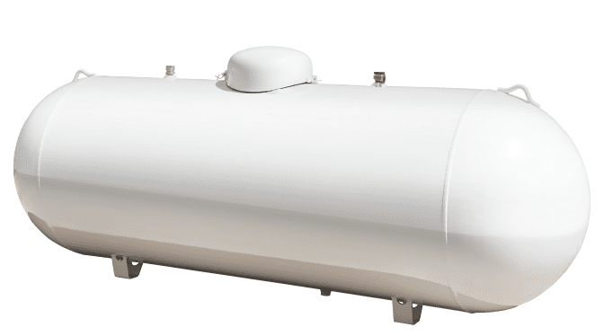 250 Gallon Horizontal Above Ground Propane Tank