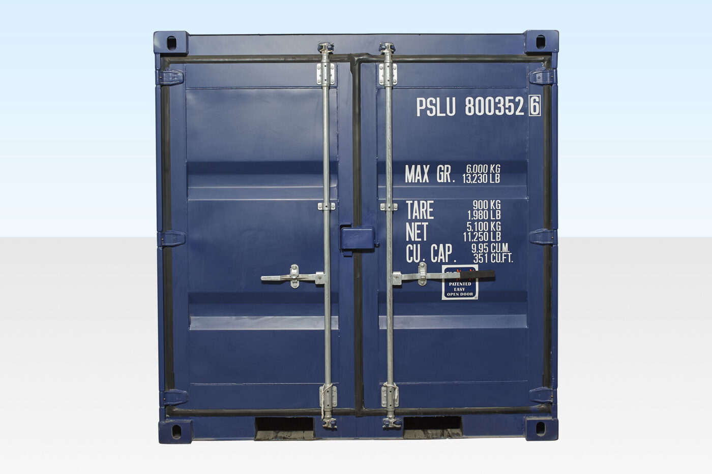 8ft x 8ft Steel Storage Container for Hire