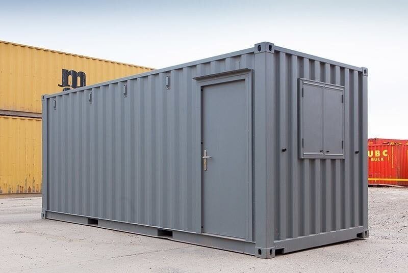 Clean 20ft Office Containers – Durable & Adaptable Workspace Solutions