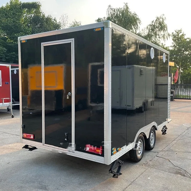 Commercial Food Van Concession Street Mobile Food Truck Cart Fast Food Trailer