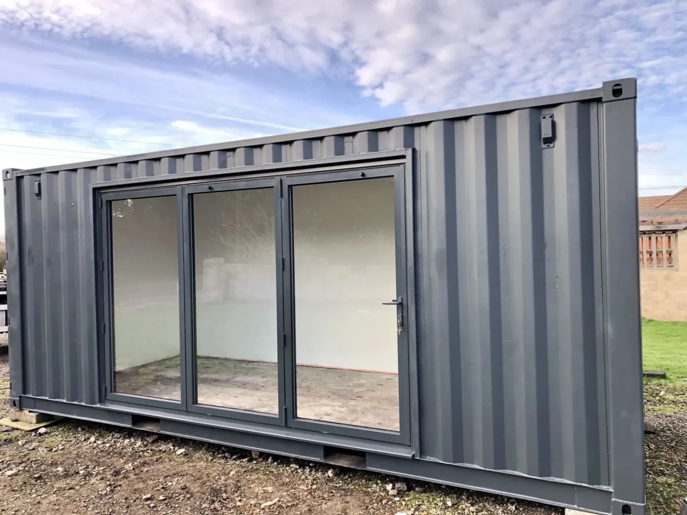 Converted Shipping Container Office Gym 20ft