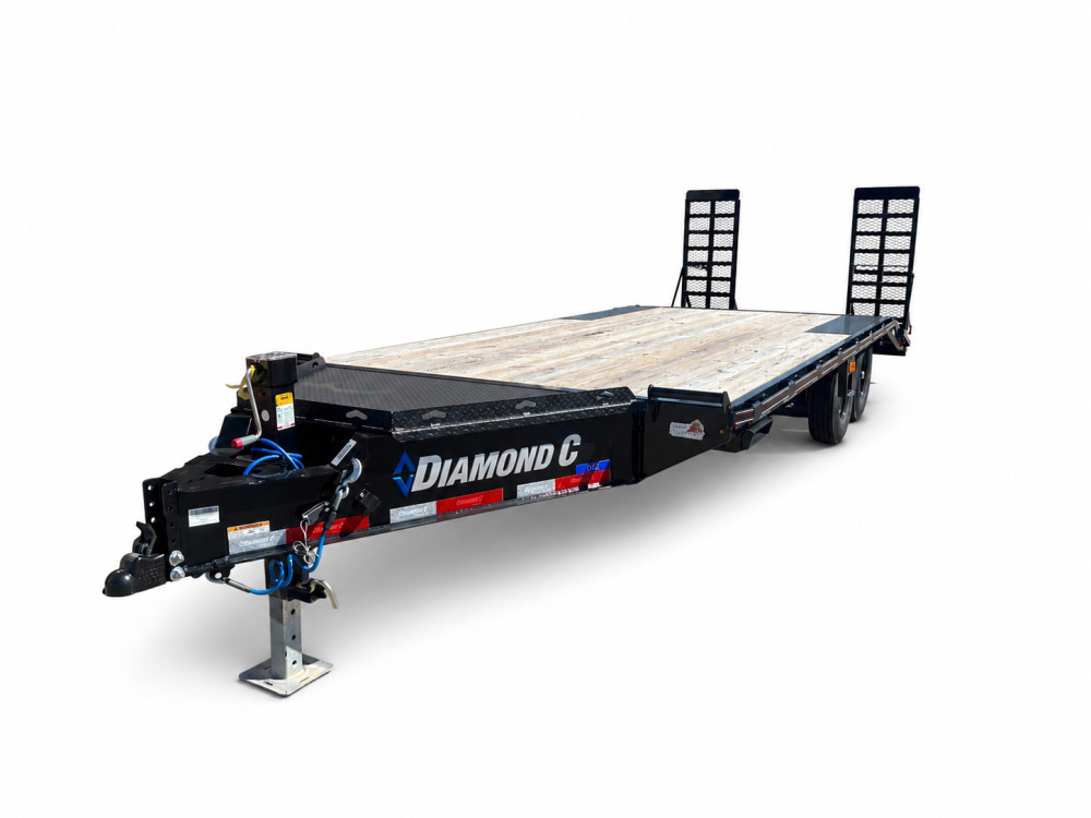 Diamond C DEC 20 Ft x 8-1/2 Ft Deck-Over Tandem Axle Equipment Trailer