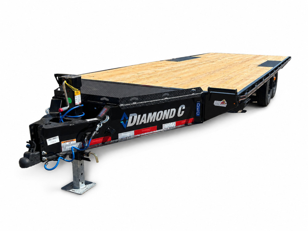 Diamond C DEC 22 Ft x 8-1/2 Ft Deck-Over Tandem Axle Equipment Trailer