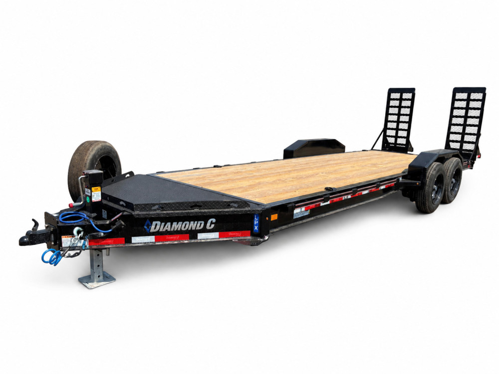 Diamond C LPX 22 Ft x 80 Inch Extreme Duty Tandem Axle Equipment Trailer