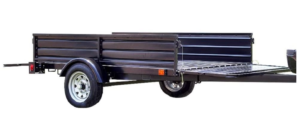 DK2 Utility Trailer Kit 4.5'x7.5' Black Powder Coat