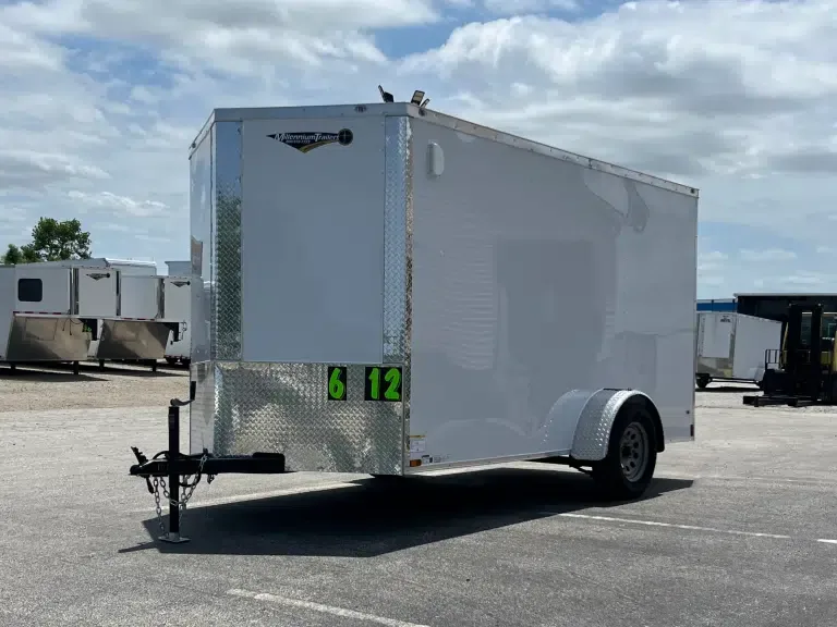 Enclosed Cargo Trailer 2026 6ft. X 12ft. w/Ramp Door & .080 Poly-Core Exterior 1013