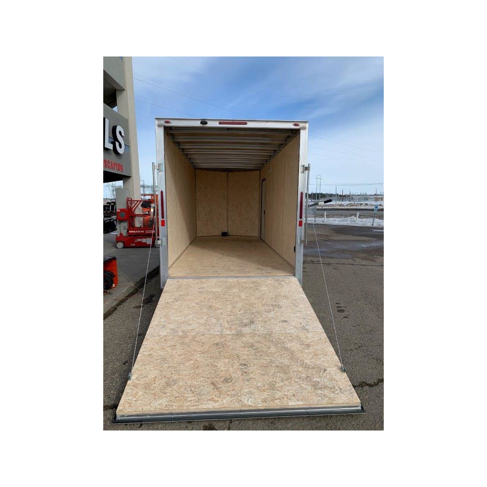 Legend Premium Trailers 18ft Legend TV V-Nose Aluminum Tandem Axle Enclosed Trailer
