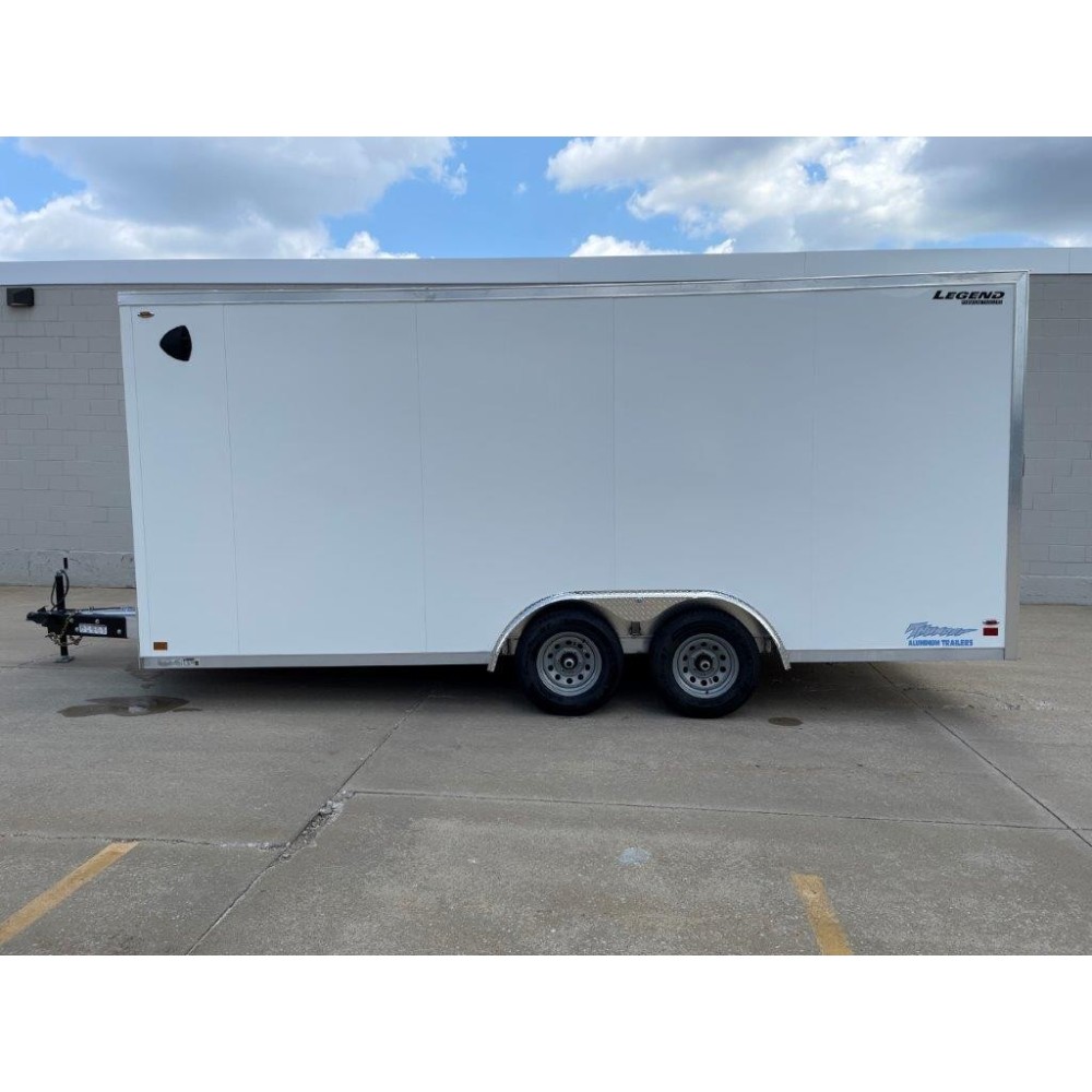 Legend Premium Trailers 20ft Legend TV Thunder Aluminum Tandem Axle Enclosed Trailer