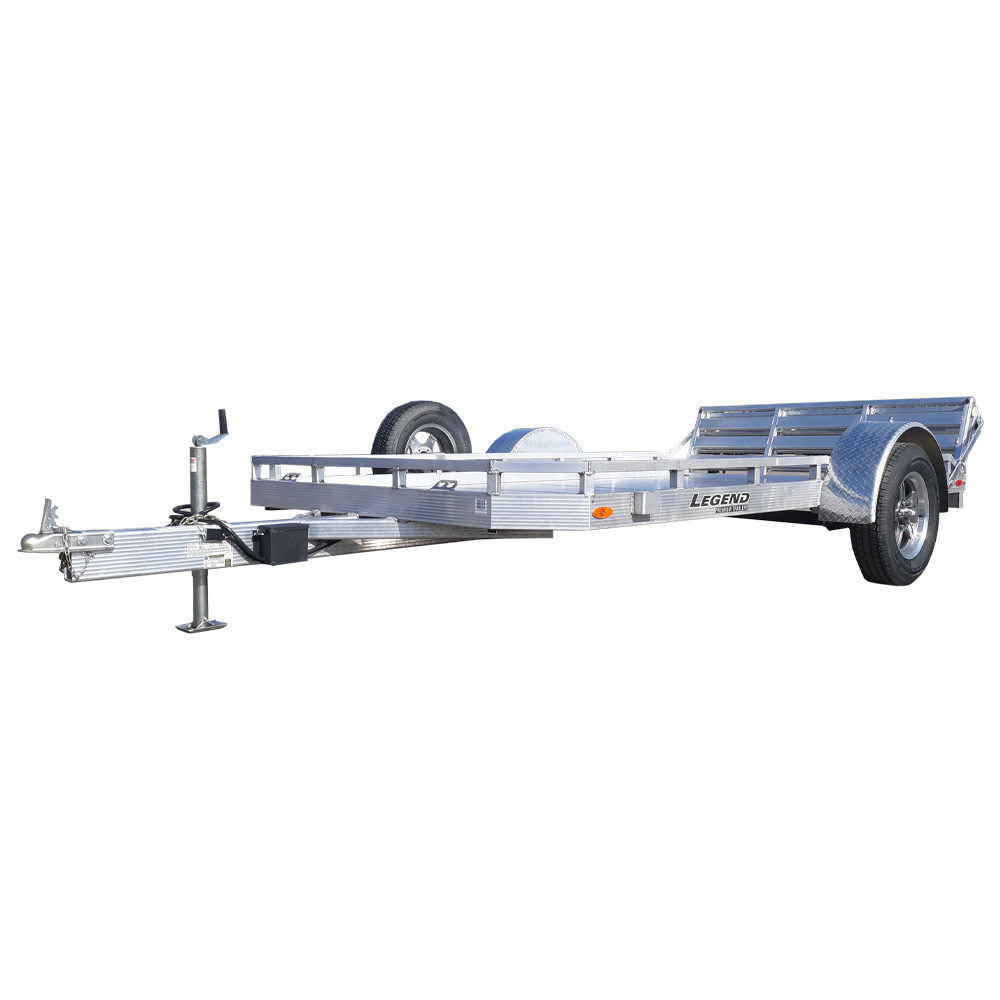Legend Premium Trailers 7X12UGSA35AB 12 Foot Aluminum Utility Gate Trailer