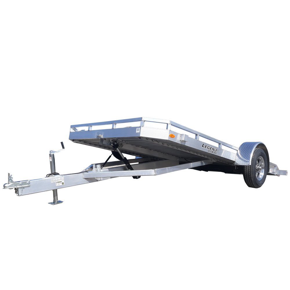 Legend Premium Trailers 7X14TUSA30A 14 Foot Tilt Bed Utility Trailer