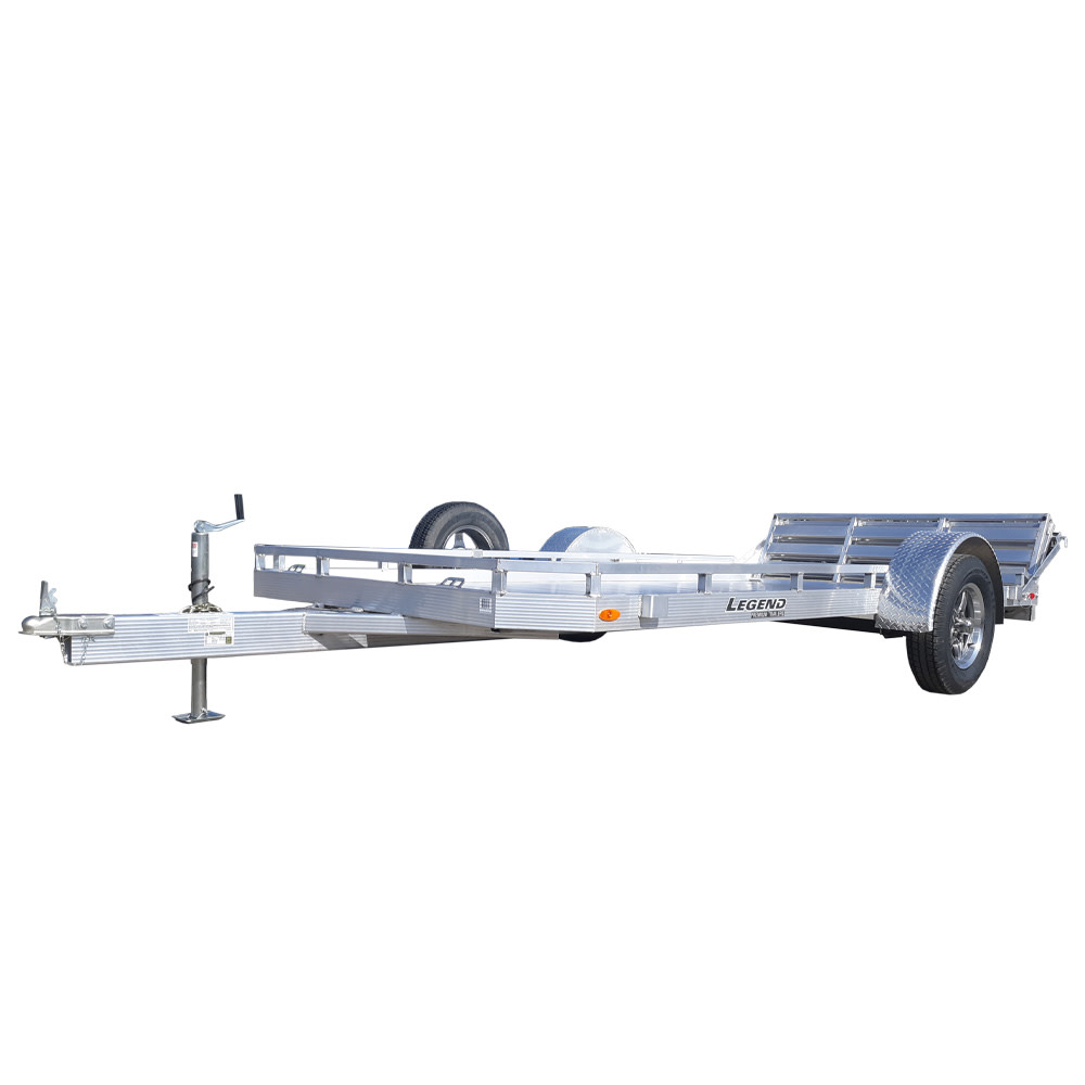Legend Premium Trailers 7X14UGSA30AB 14 Foot Aluminum Utility Gate Trailer