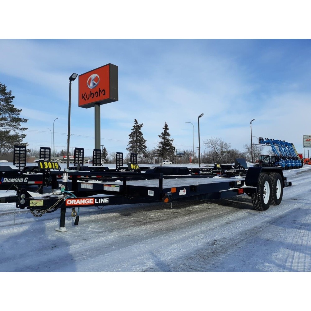 Orangeline TH70 18ft Tandem Axle Hauler Trailer - Used 2022