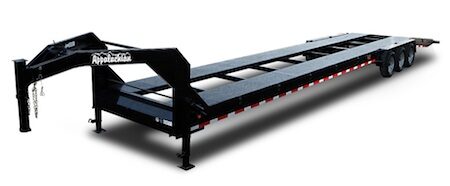 Two Truck Gooseneck Hauler Trailer Professional Series GVWR 20,000 lb.