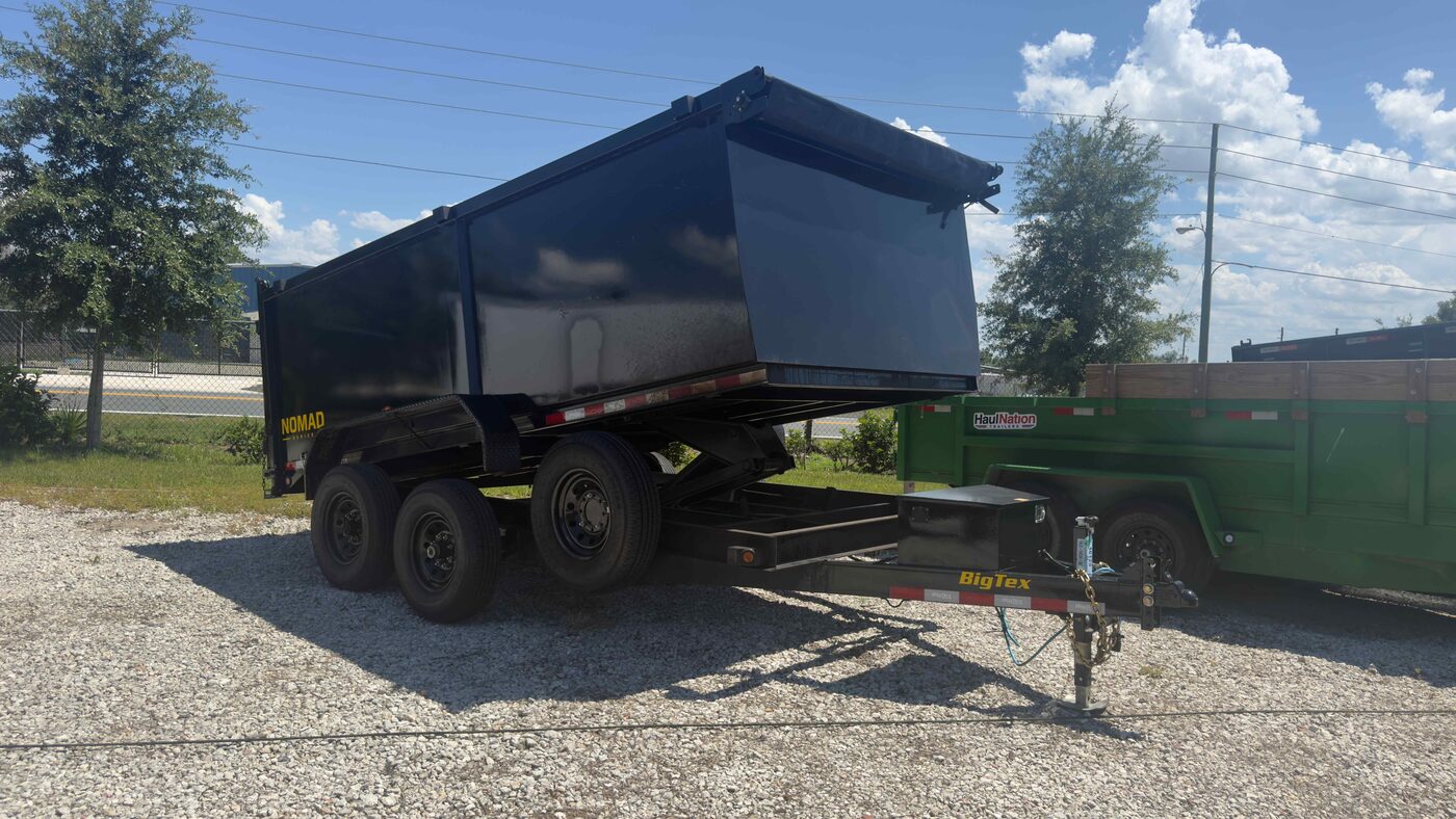 Used 7×14 BIG TEX Dump Trailer
